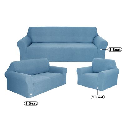 3 Pc Sofa Cover Set 1/2/3 Seaters