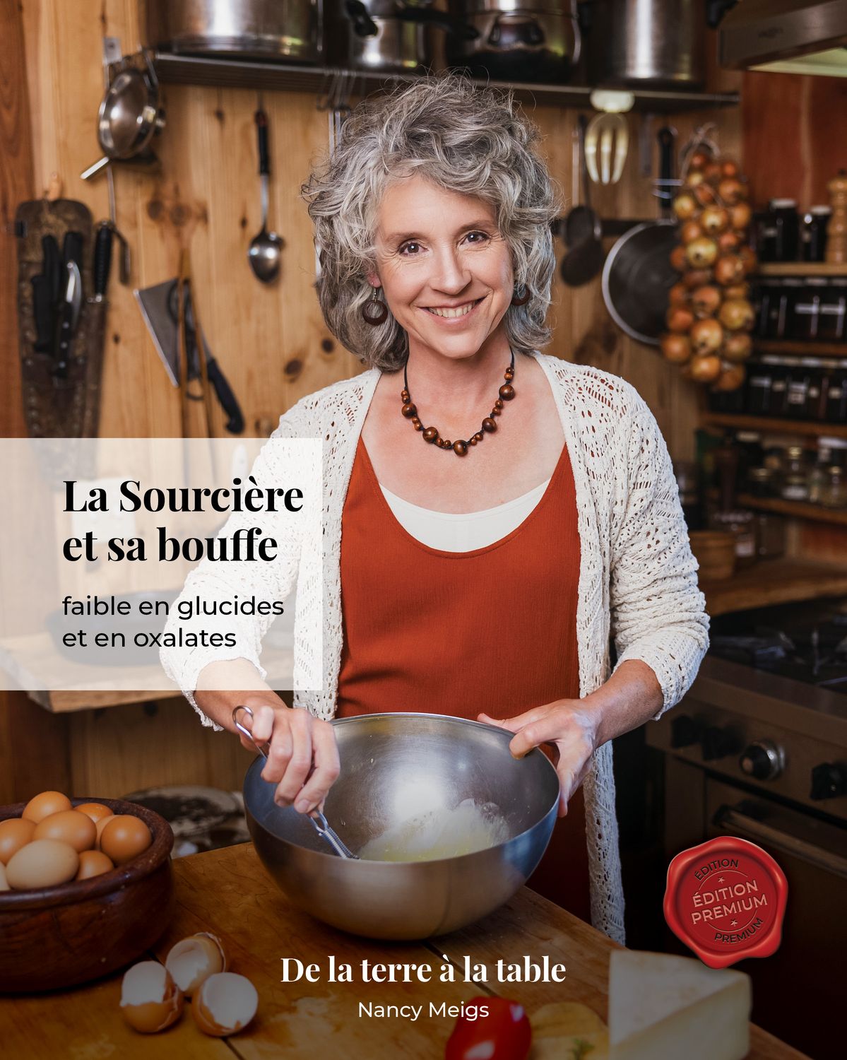 Livre La Sourcière et sa bouffe, format papier