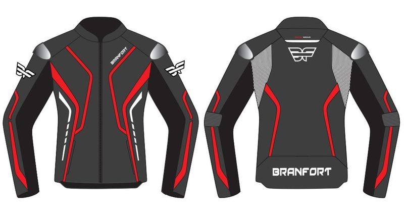 Leather Racing Motorcycle Jacket