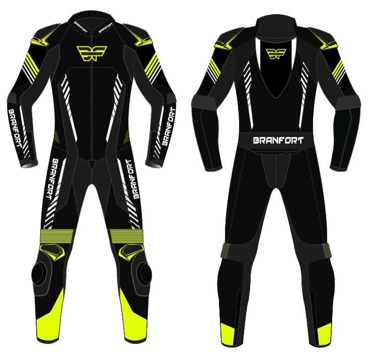 Leather Racing Motorcycle Suit