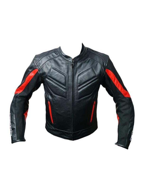 Leather Racing Motorcycle Jacket