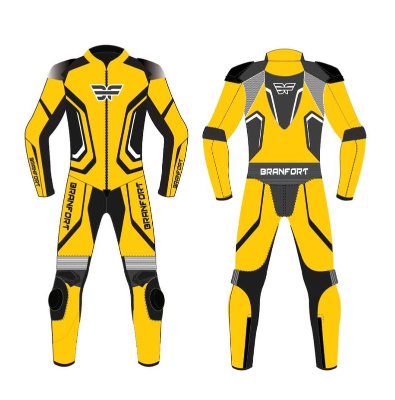 Leather Racing Motorcycle Suit