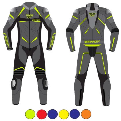 Leather Racing Motorcycle Suit