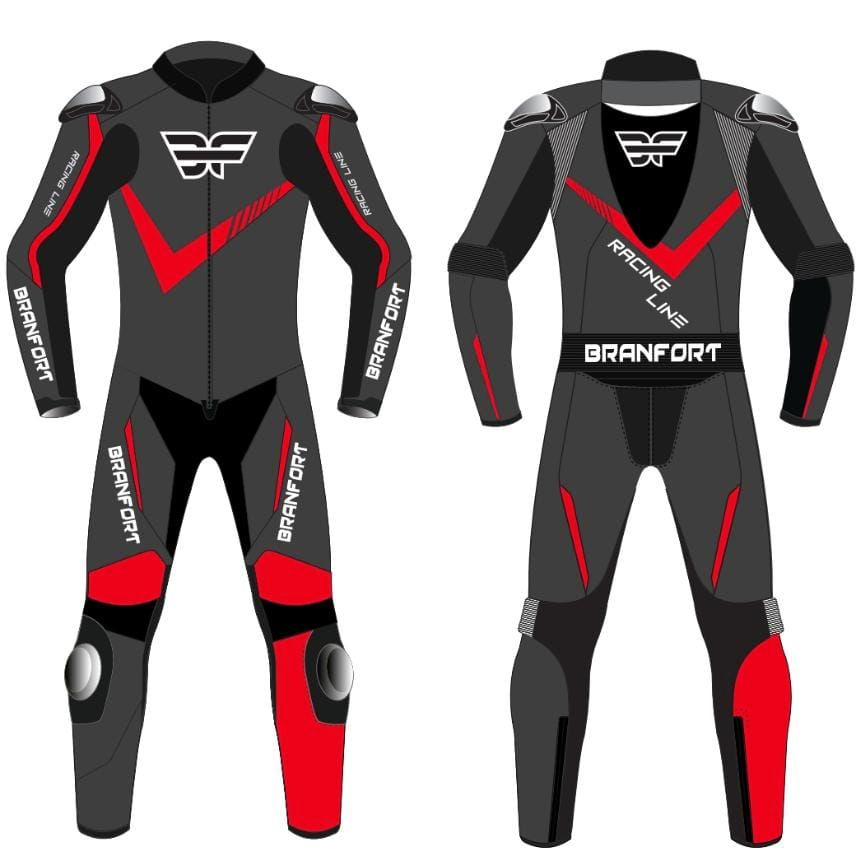 Leather Racing Motorcycle Suit