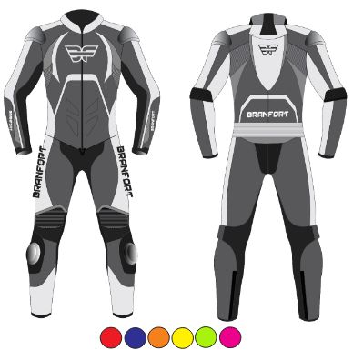 Leather Racing Motorcycle Suit