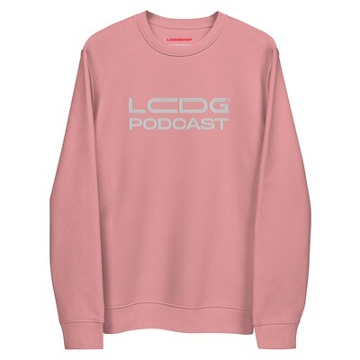 Unisex eco sweatshirt l LCDG PODCAST