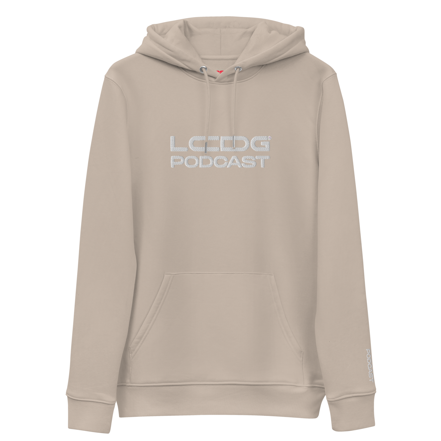 Unisex essential eco hoodie I LCDG PODCAST
