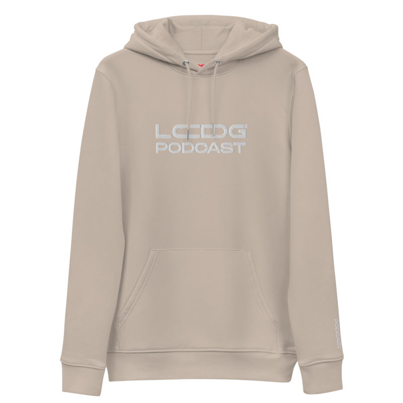 Unisex essential eco hoodie I LCDG PODCAST