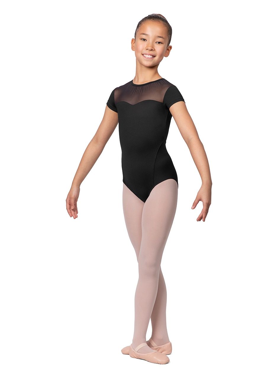 Bloch Girls High Neck Pinch Back Leotard