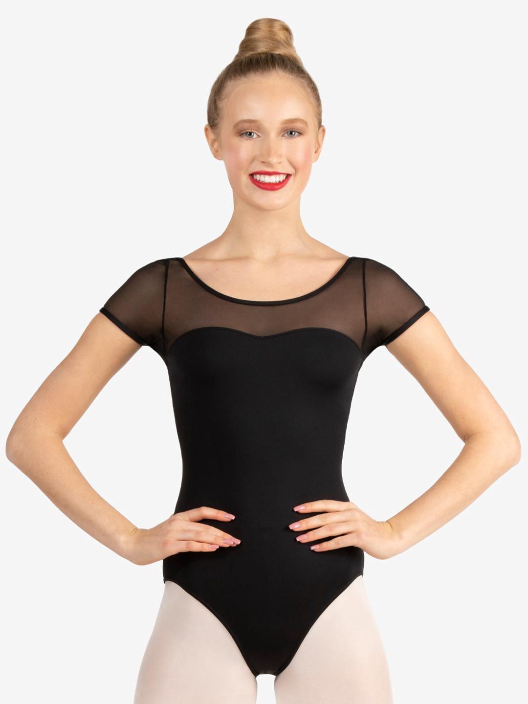 Capezio Mesh Yolk Child Leotard
