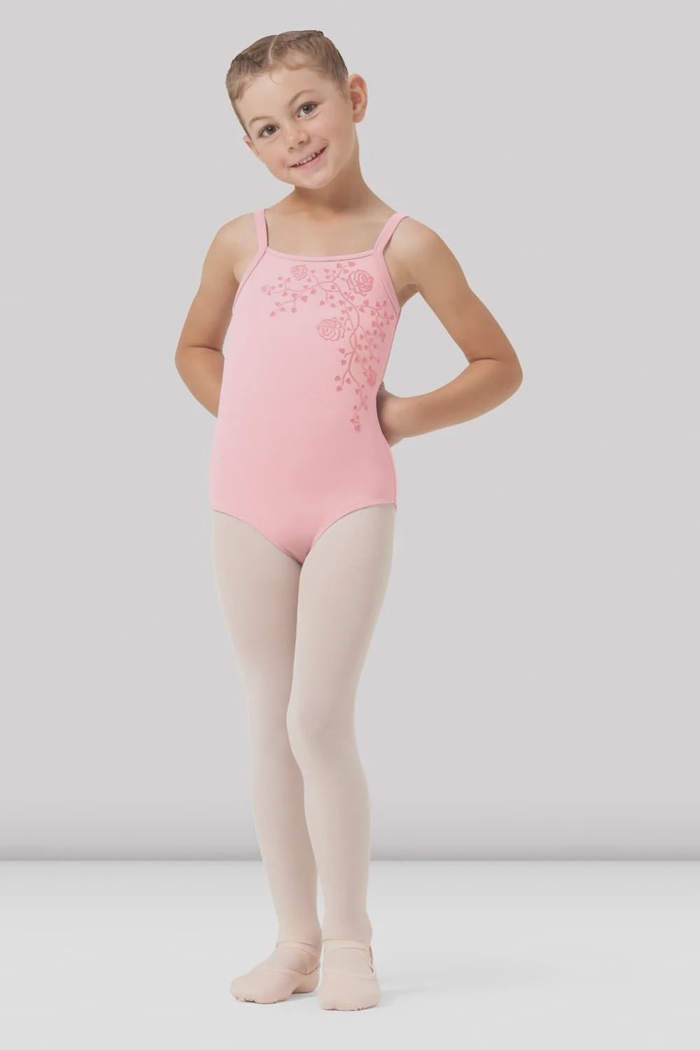 Bloch Girls Mesh Back Cami Leotard