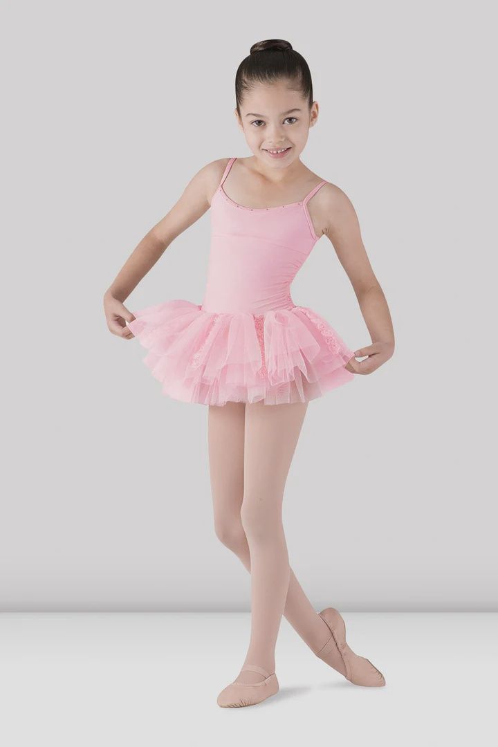 Bloch Girls Rosette Tutu Leotard