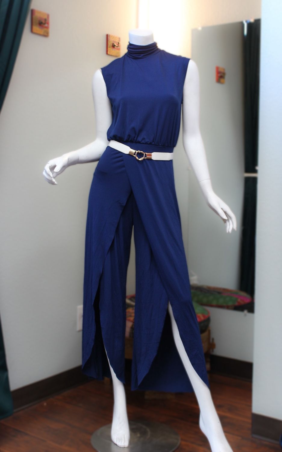 Blue Jumpsuit