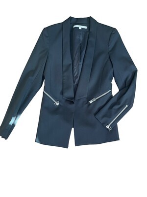 Veronica Beard Textured Tailored Blazer Size 4 EUC