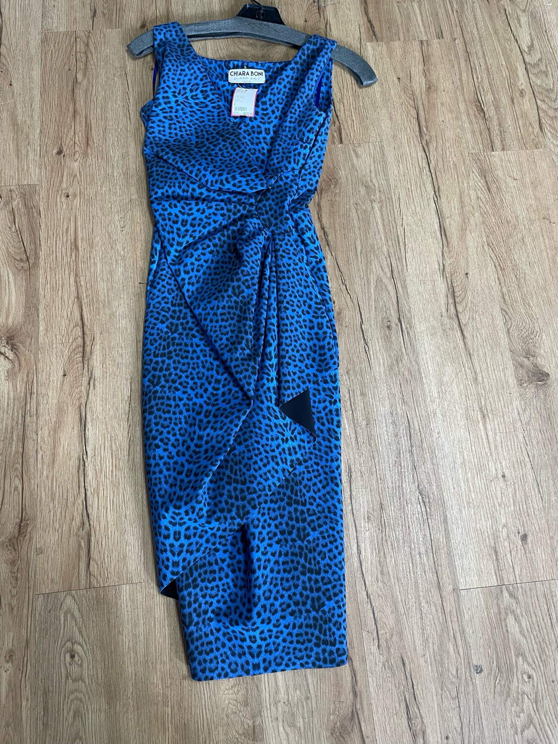 Chiara Boni CHIARA BONI LA PETITE ROBE Charisse Leopard-Print Size 2
