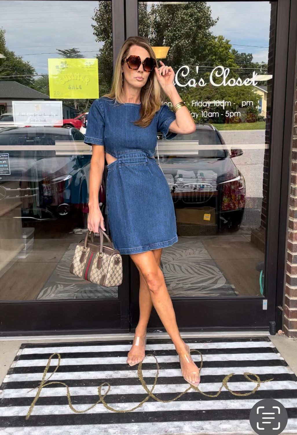 Fifteen Twenty Remy Denim Dress XS - NWT