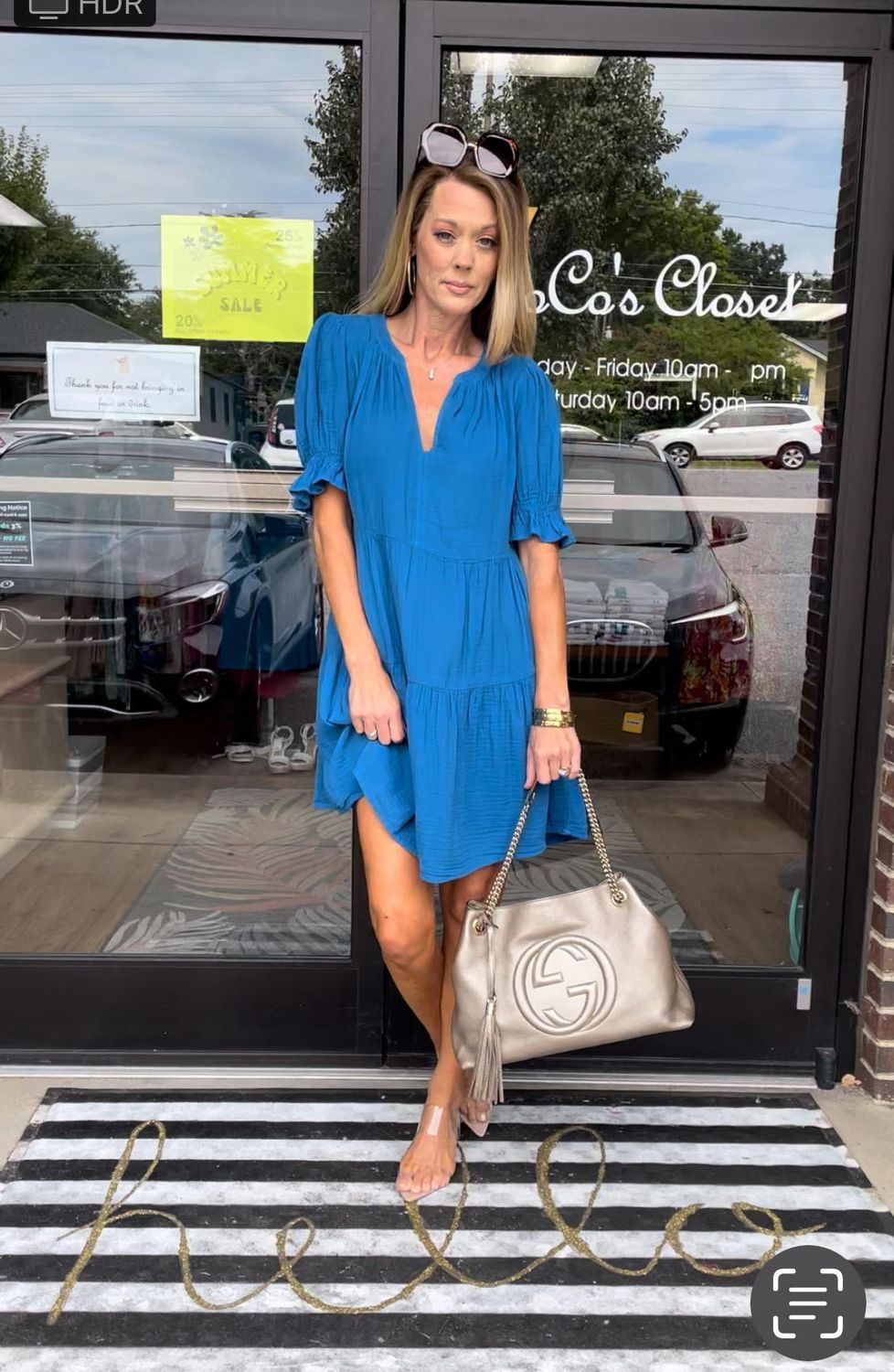 Velvet Clarissa Dress Baltic XS - NWT