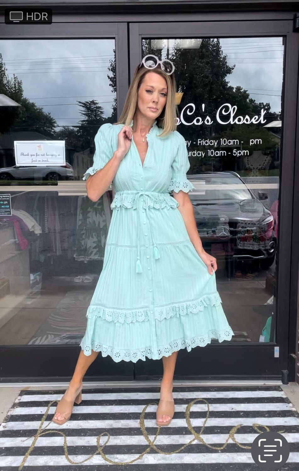 Allison NY Marcie Midi Dress XS - NWT