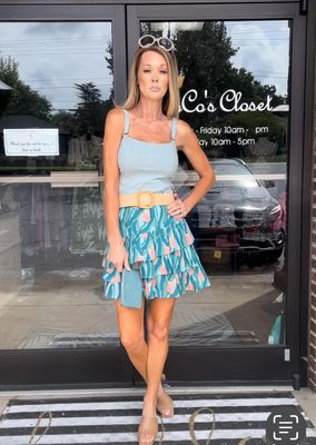 Allison NY Ariana Mini Skirt Tulip Swirl XS - NWT