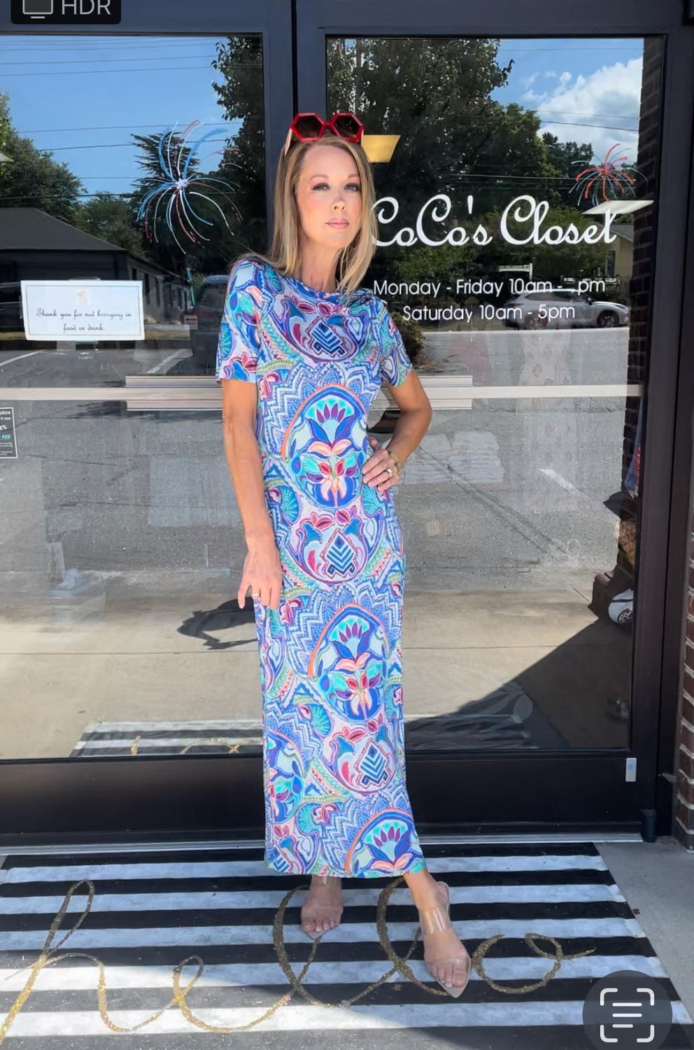 Marie Oliver sloan midi dress in morpho mosaic  XS - NWOT