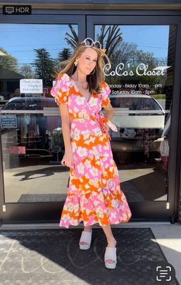 Hutch Dani Dress Bouquet Floral S - NWT