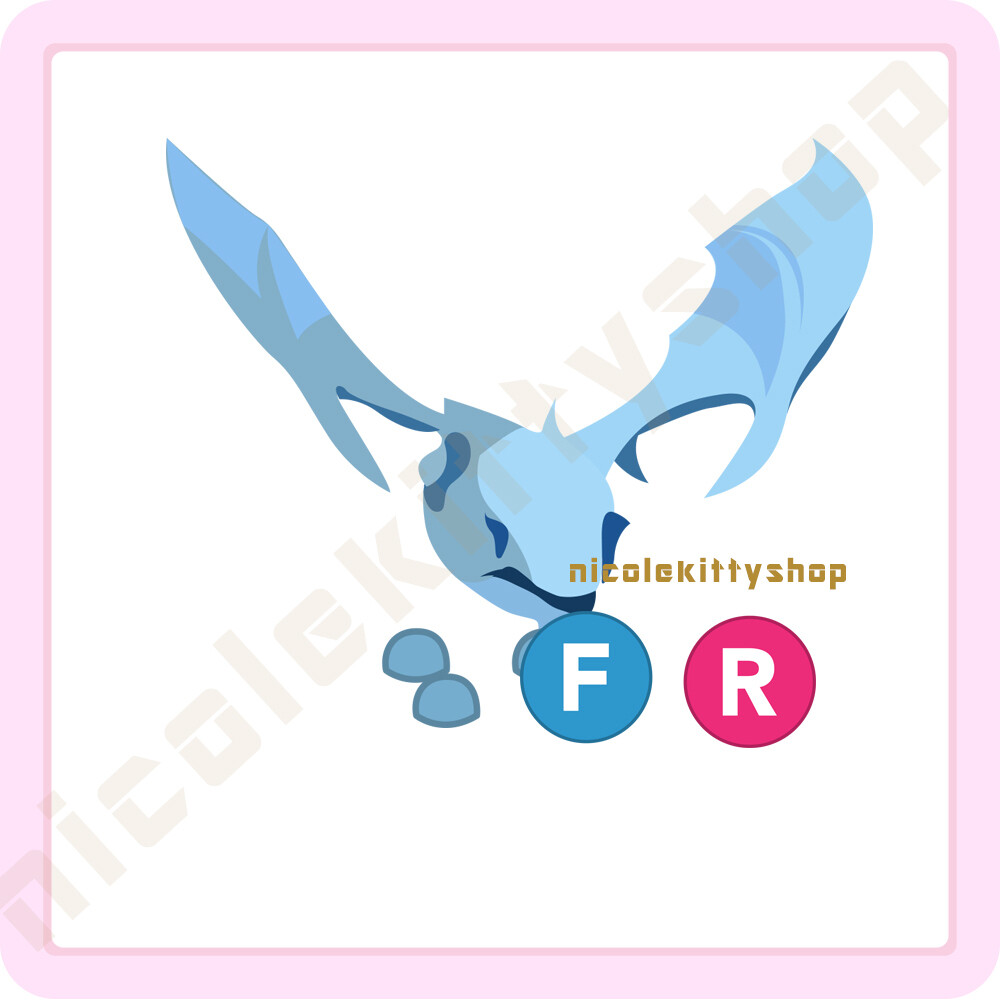 Roblox Adopt Me Pet FR FROST DRAGON