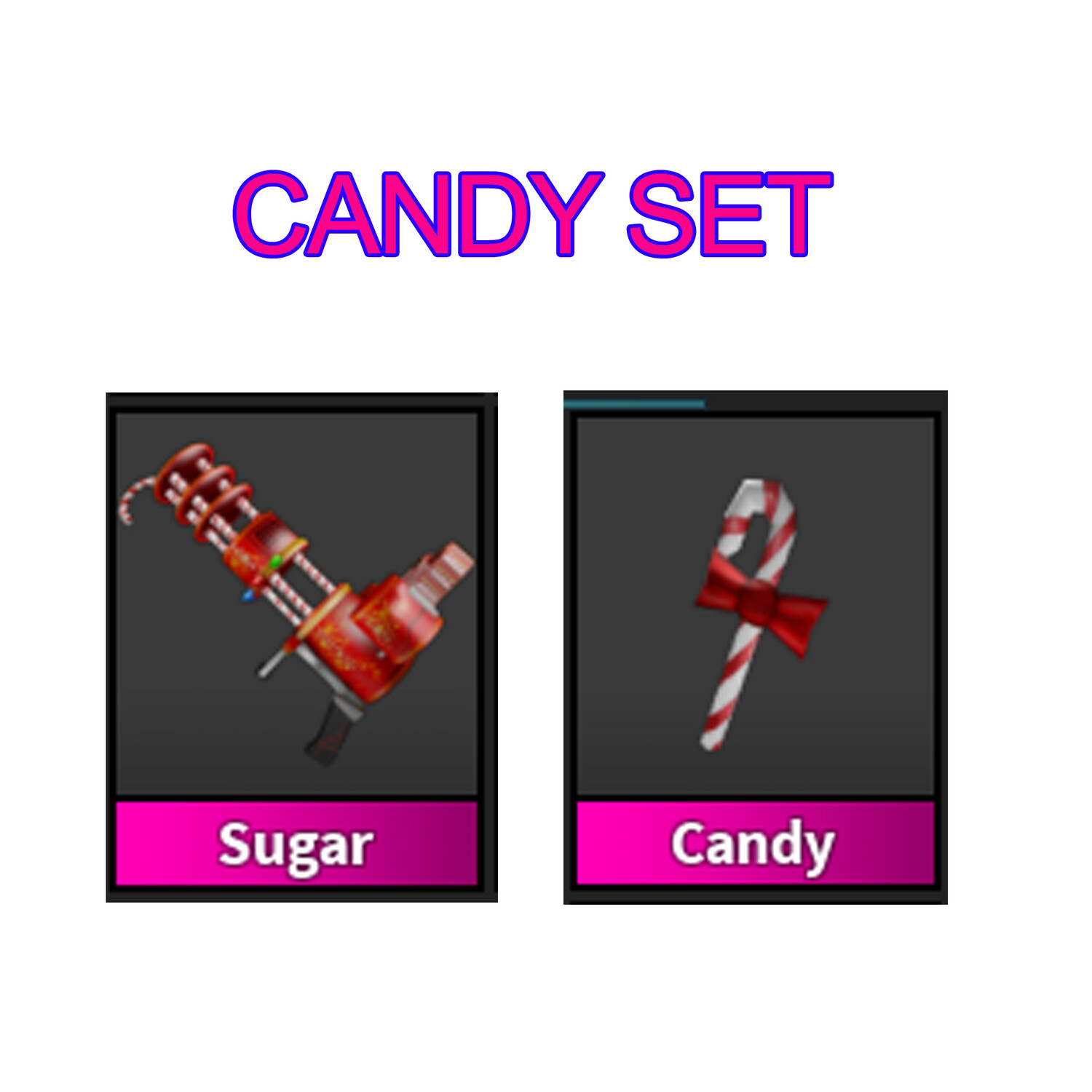 Murder Mystery 2 Candy Set - MM2 CANDY SET
