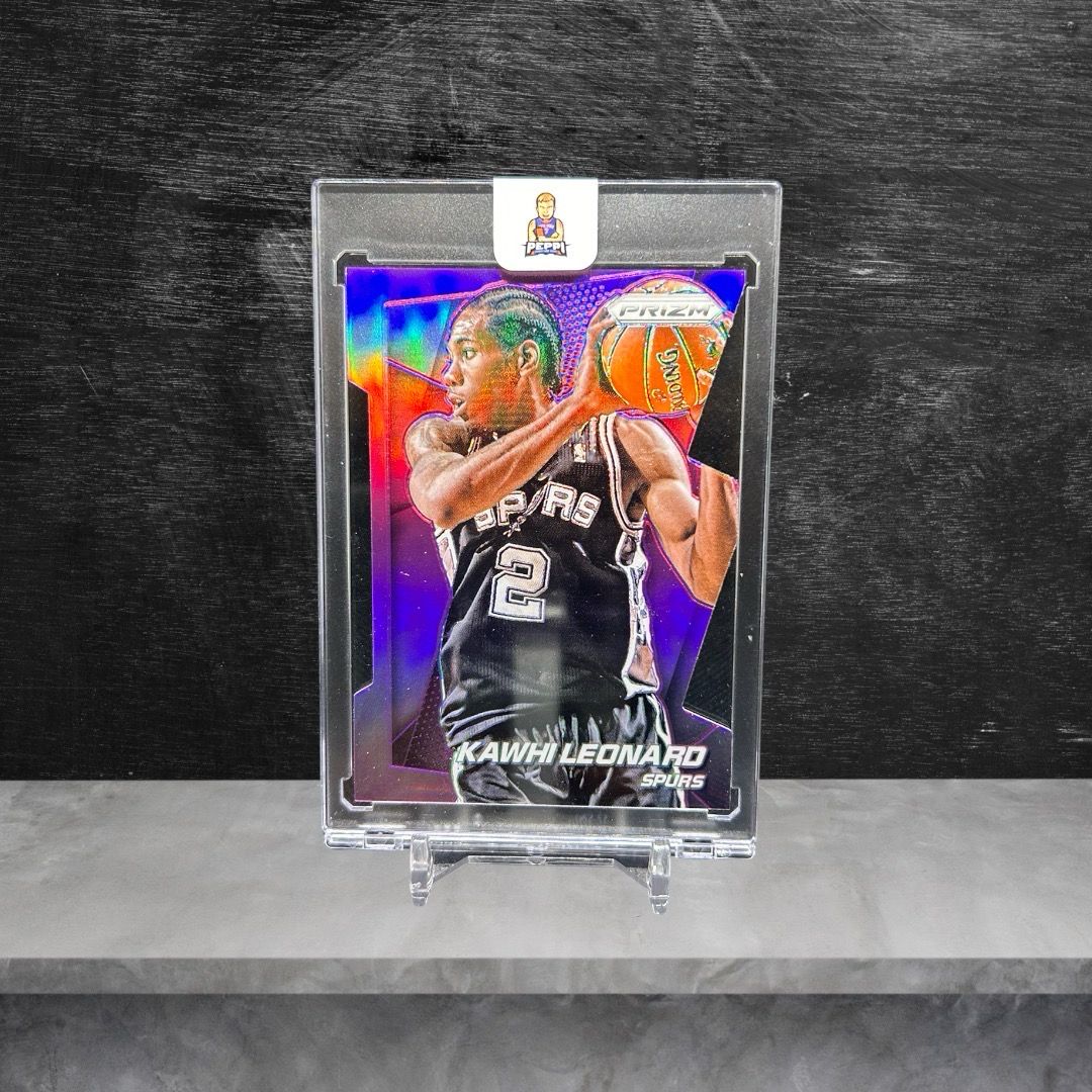 Kawhi Leonard Prizm Purple Die Cut /139 2014-15