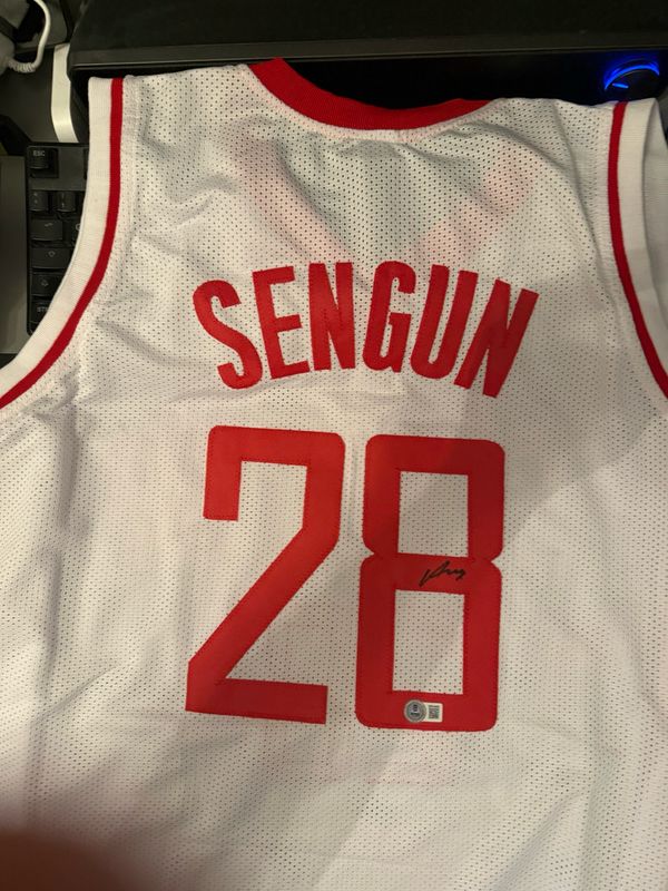 Sengun Signed Custom Jersey Sengun Signed Custom Jersey