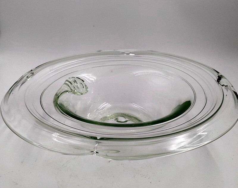 Geoff Viney - Australian Studio Art Glass Bowl Signed c.1981