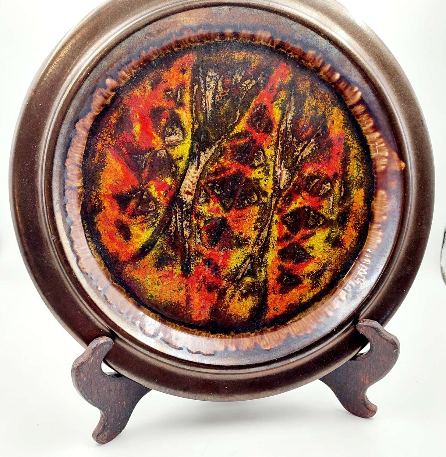Ellis - Large Ceramic Charger 1989