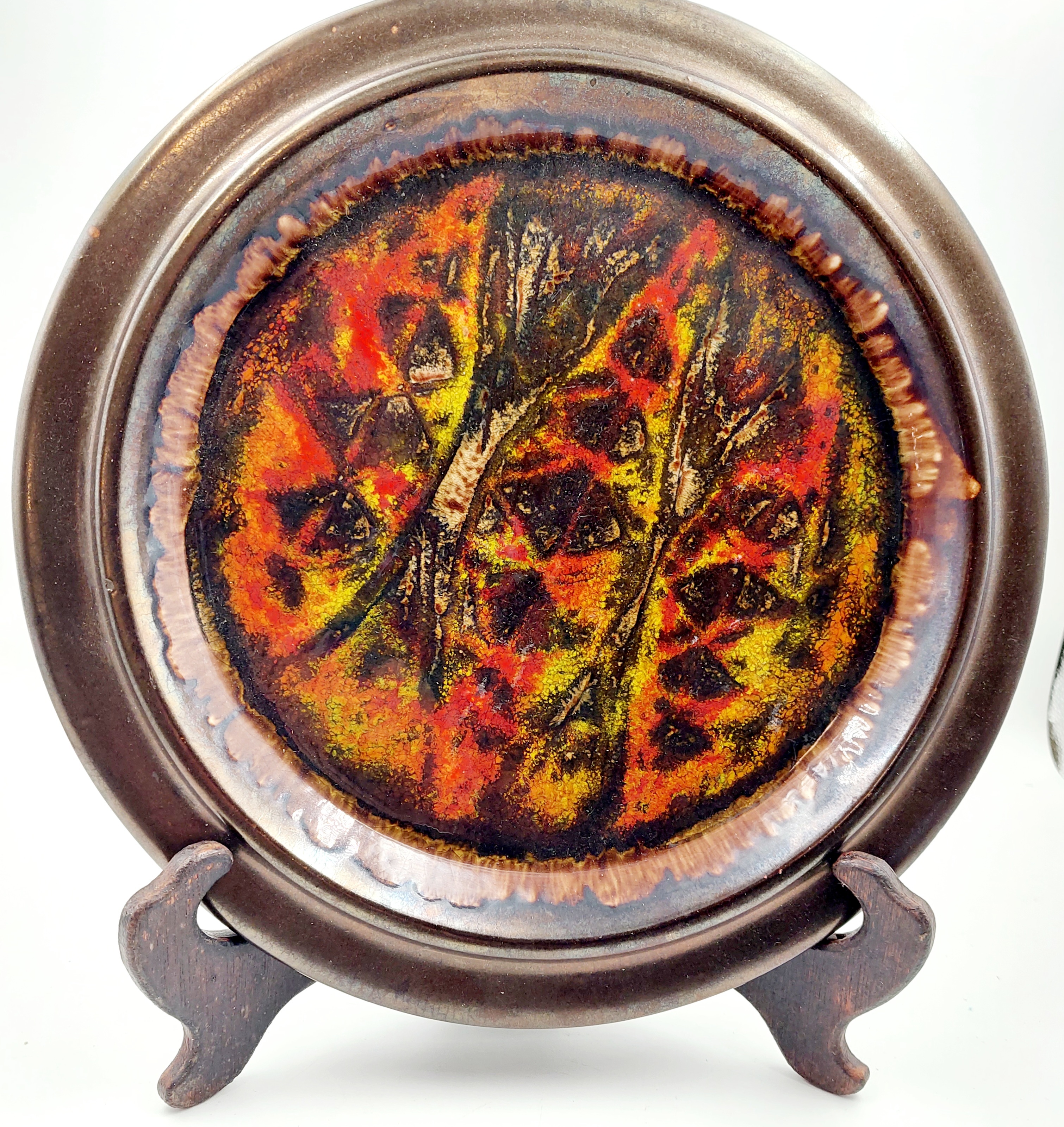 Ellis - Large Ceramic Charger 1989