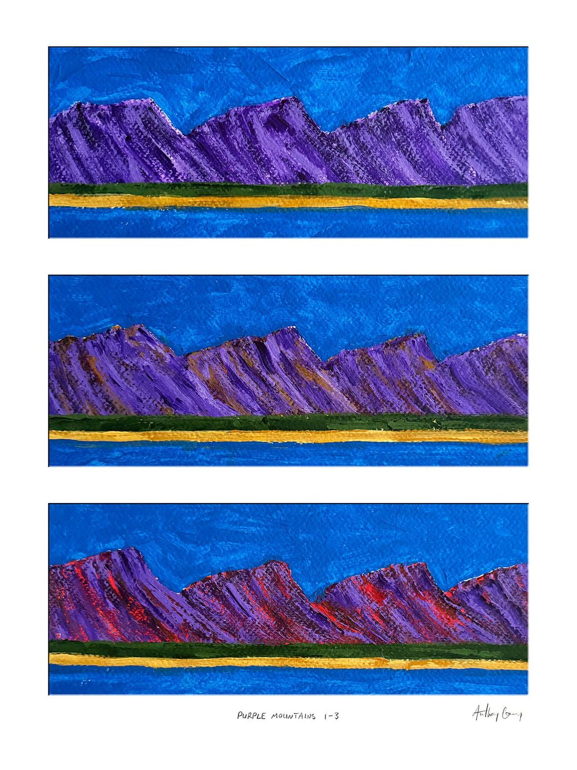 Purple Mountains 1-3