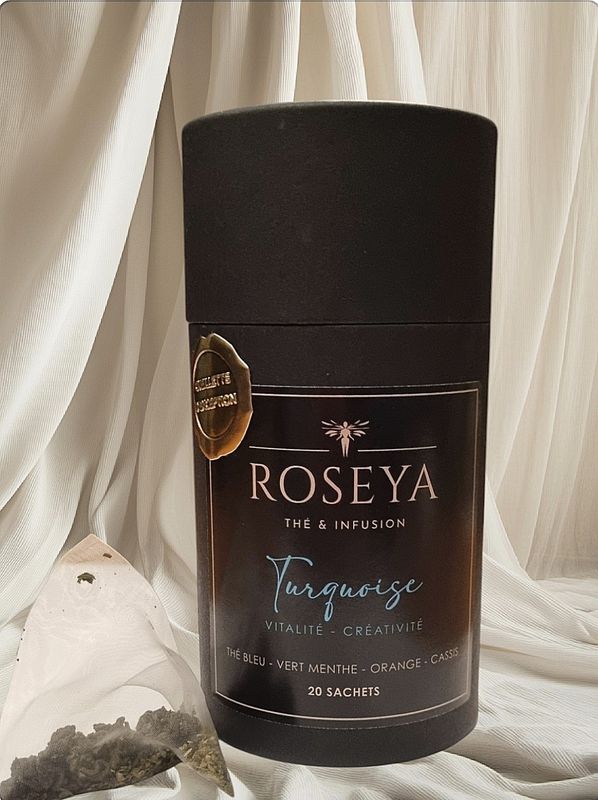 THÉ BLEU VERT TURQUOISE - BOITE LUXE - 20 SACHETS