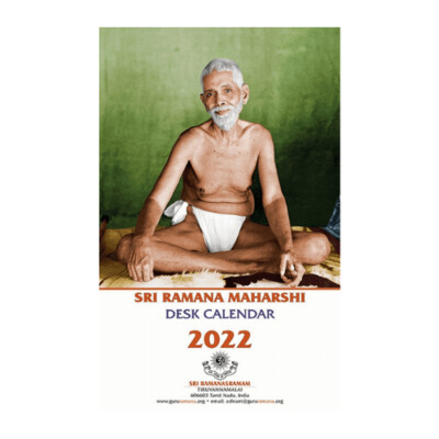 Sri Ramana Maharshi Desk Calendar 2022