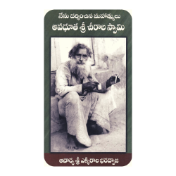 Nenu Darshinchina Mahatmalu Avadhuta Sri Chirala Swamy Charitra (Telugu)