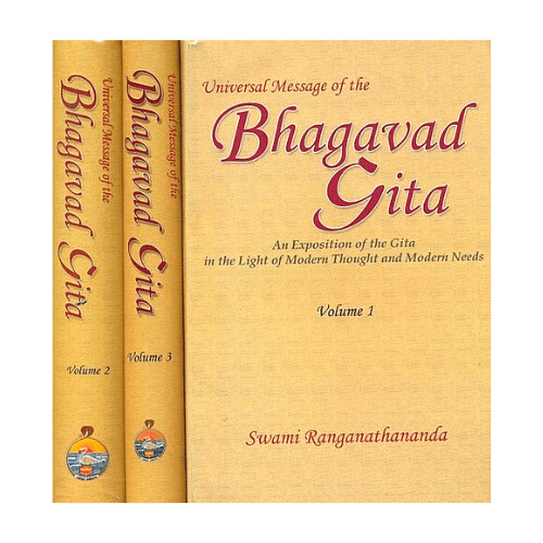 Universal Message of the Bhagavad Gita (set of 3 Volumes)