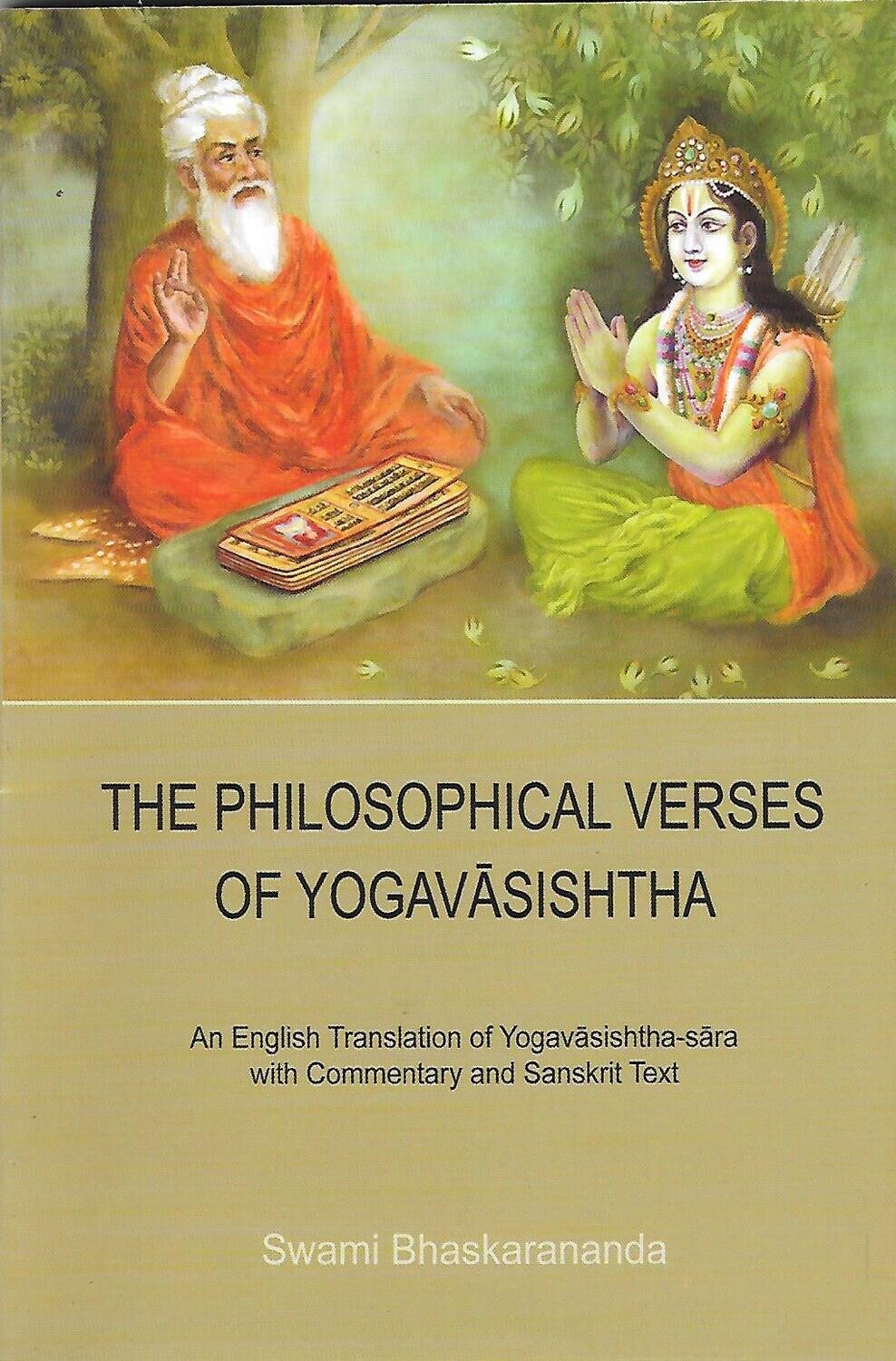 the philosophical verses of yogavasishtha