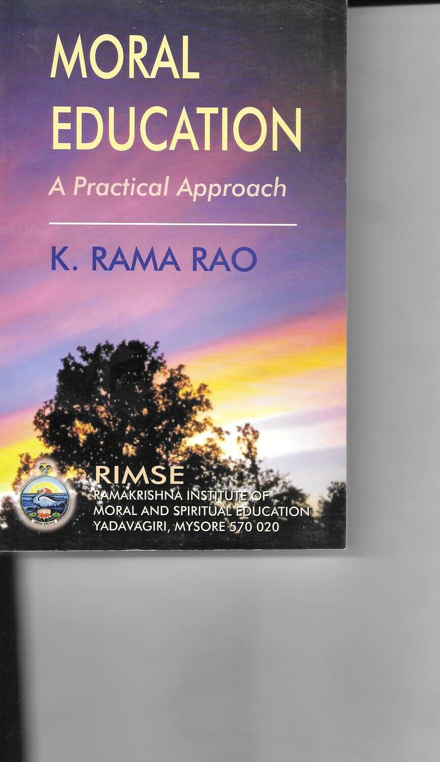 Moral Education K Rama Rao