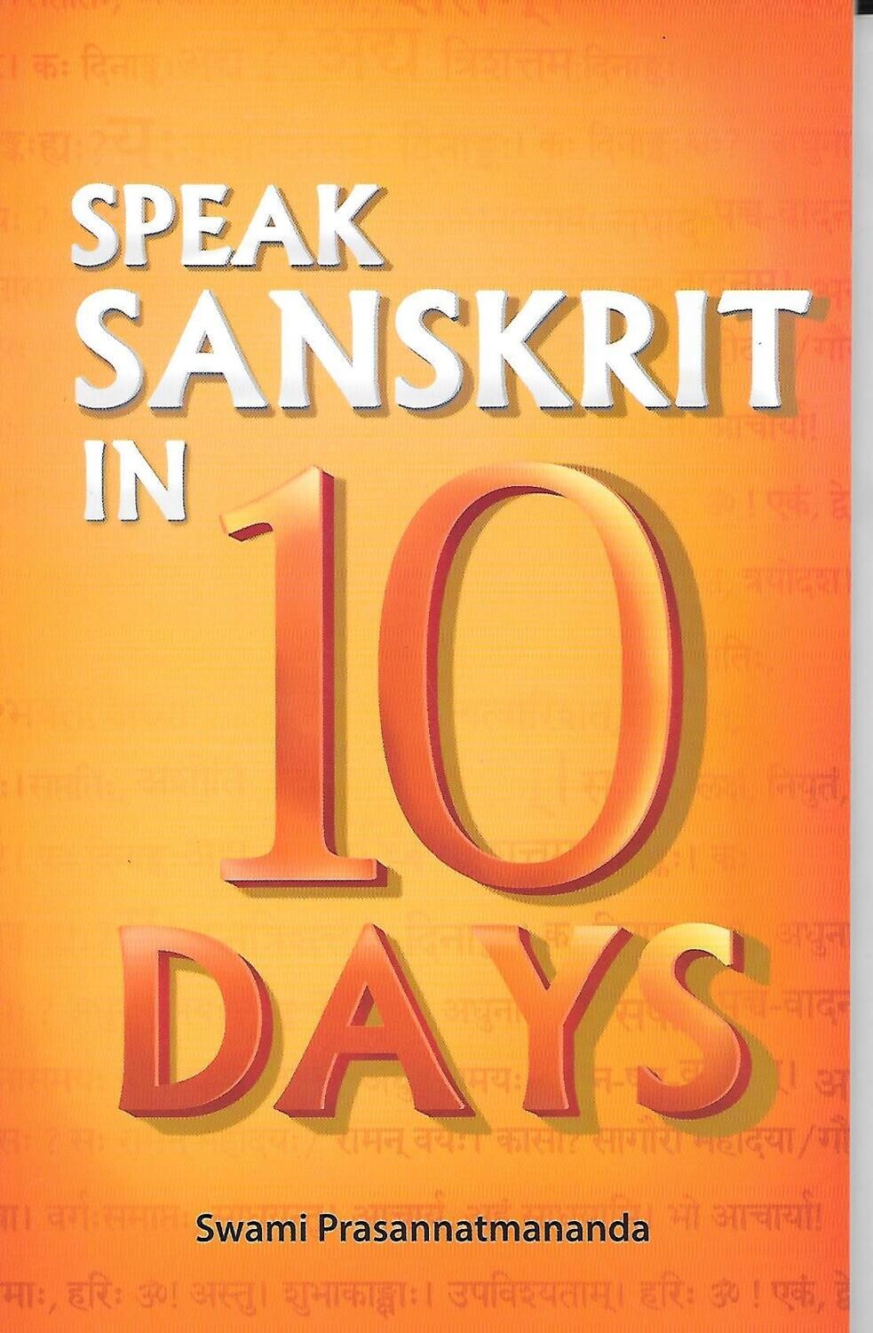 Speak sanskrit in 10 days (English)