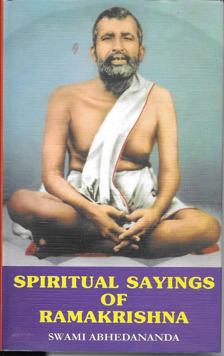 Spiritual Sayings of Sri Ramakrishna (English)
