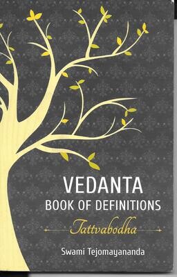 VEDANTA BOOK OF DEFINITIONS ENGLISH