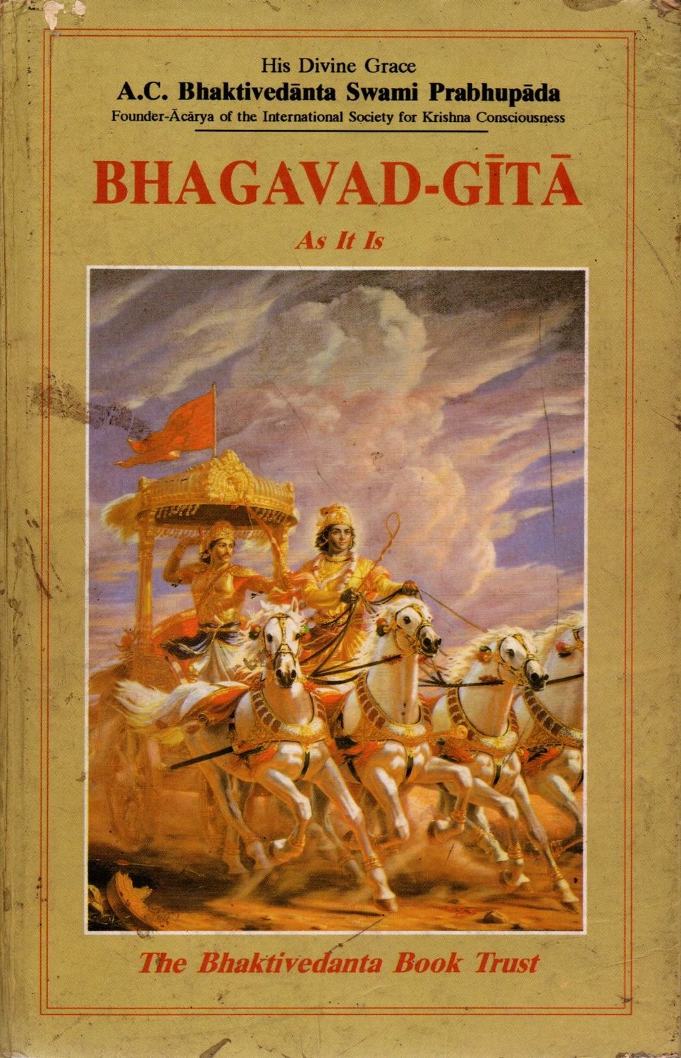 Bhagavad Gita As it is (English) (Old)