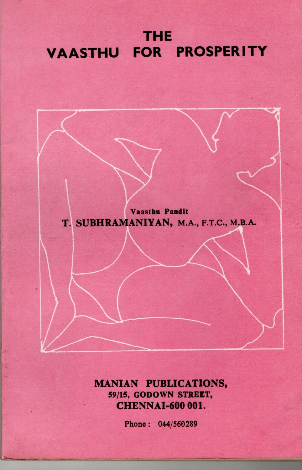 The Vaasthu For Prosperity (English) Old Book