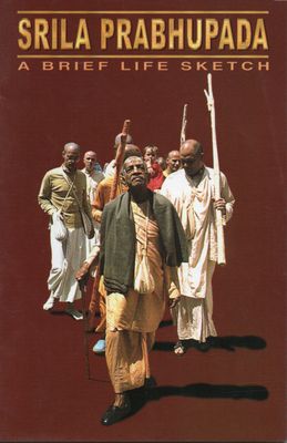 Srila Prabhupada A Brief Life Sketch (English) Old Book