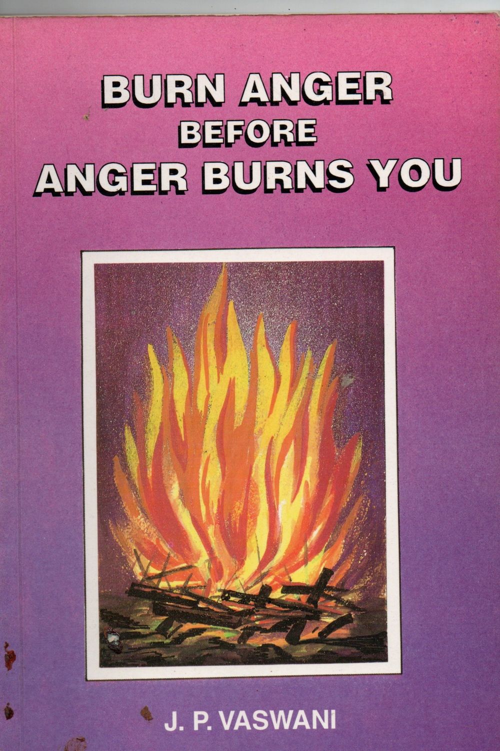Burn Anger Before Anger Burns You (English) Oldbook