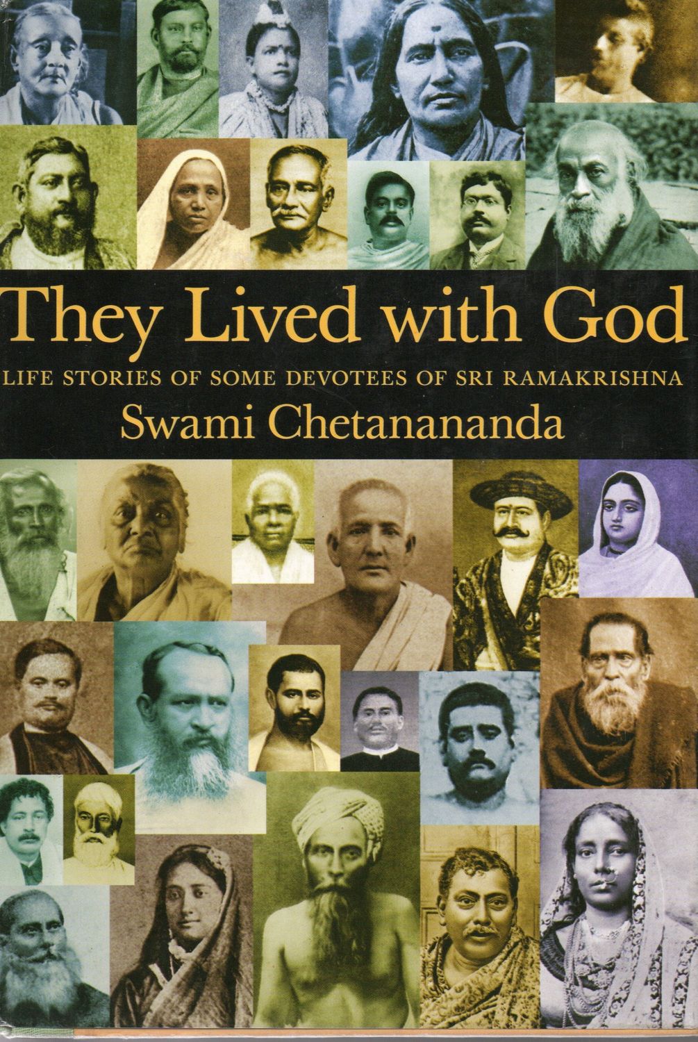 They Lived With God, Life Stories Of Some Devotees Of Sri Ramakrishna (English) Old Book
