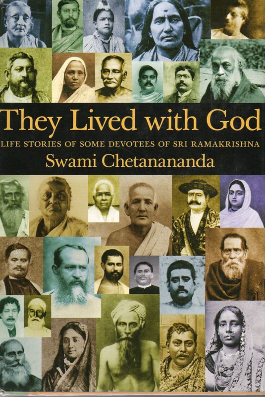They Lived With God, Life Stories Of Some Devotees Of Sri Ramakrishna (English) Old Book