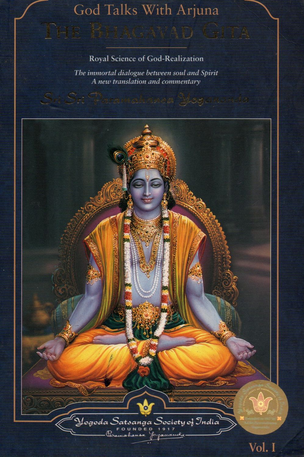 God Talks With Arjuna &quot;The Bhagavad Gita&quot; (English) Old Book