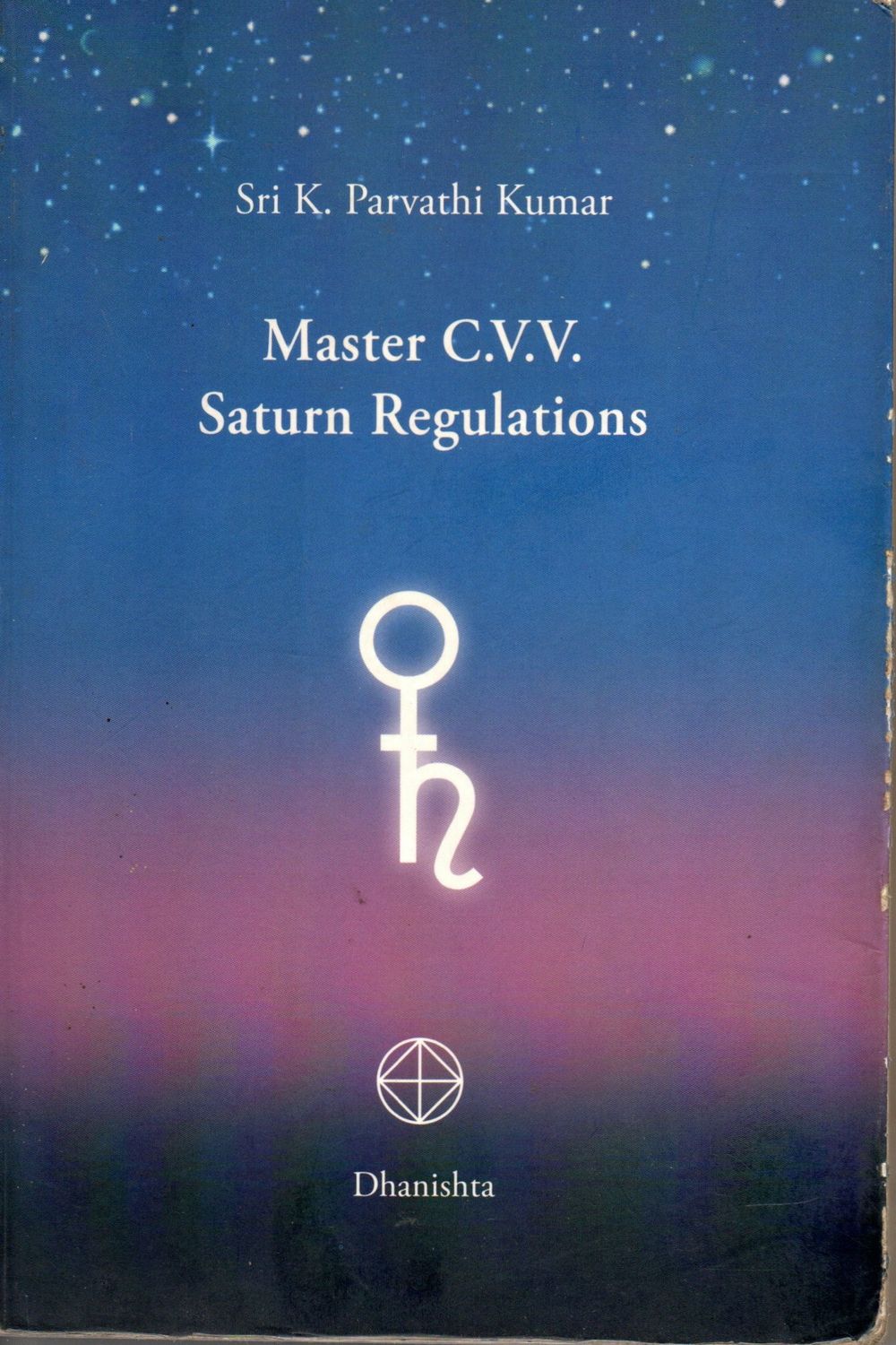 Master C V Saturn Regulations (English) Old Book